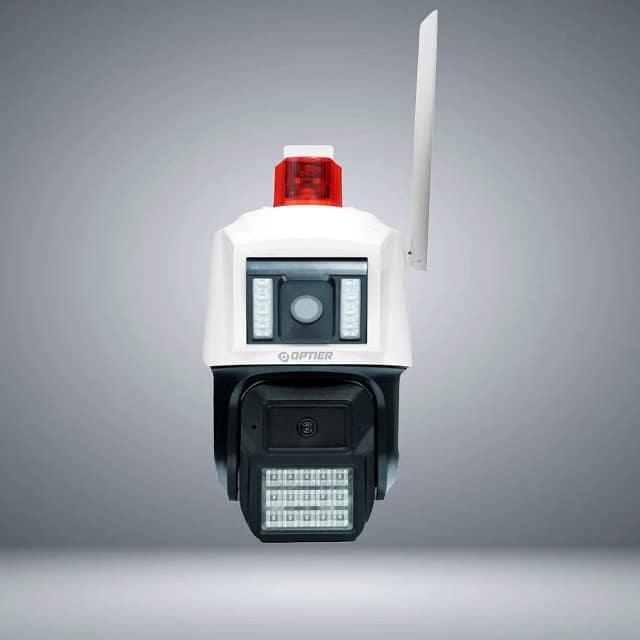 4 MP AI Smart Dual Lens Colour View Wifi 12X PTZ Network Camera