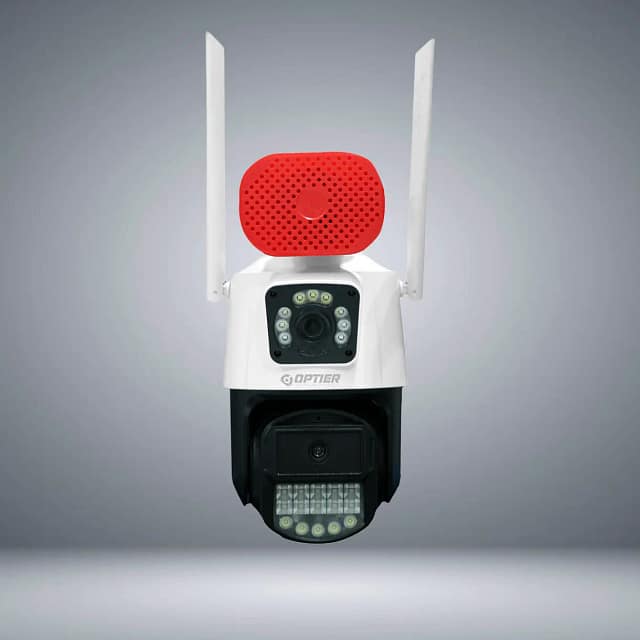 4 MP AI Smart Dual Lens Wifi 6X PTZ Network Camera